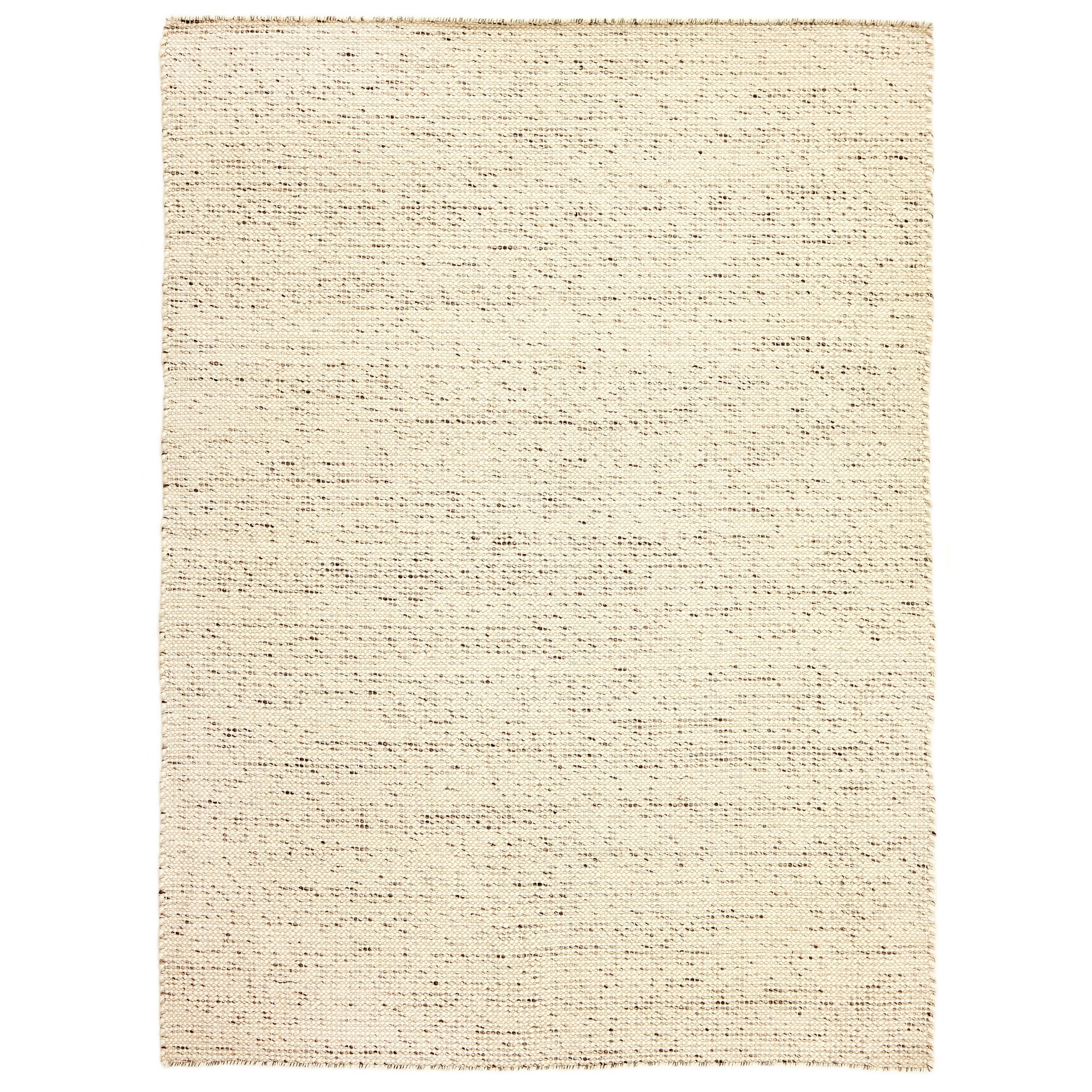 Nordic Touch 7507 Modern Wool Rug In Brown Mix